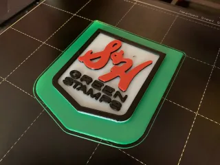 S & H Green Stamps Logo - Nostalgic Americana Sign