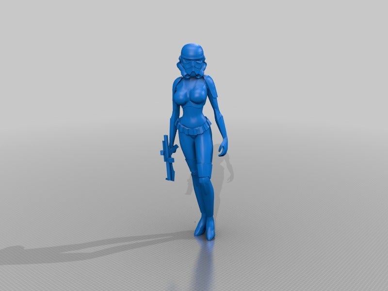 Female Storm Trooper Remix Revision 2