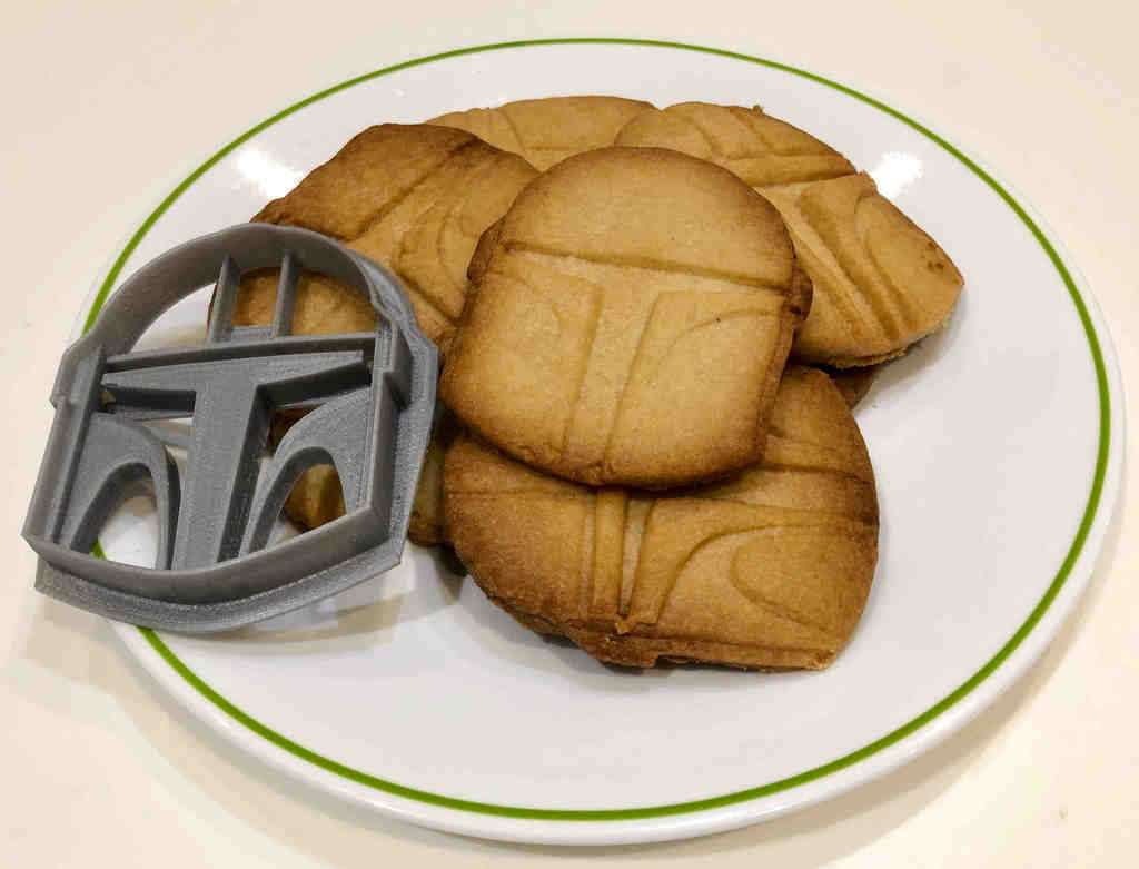 Mando Helmet Cookie Cutter