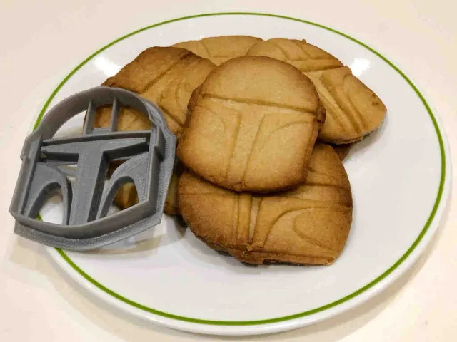Mando Helmet Cookie Cutter
