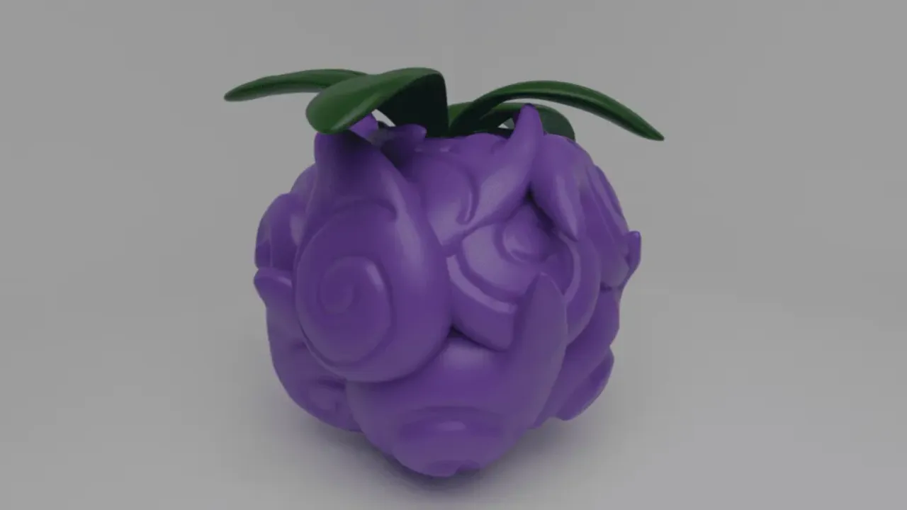 Yami Yami no Mi One Piece Devil Fruit | 3D Print Model