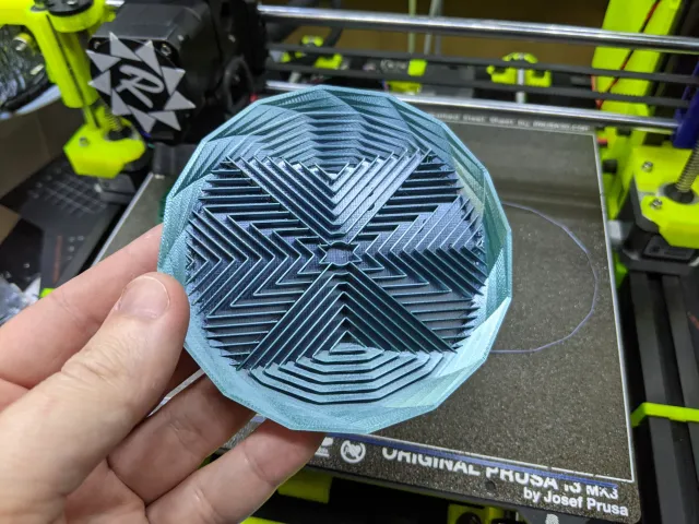 Low-poly Evaporative Cooling Coaster