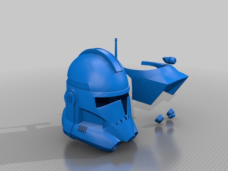 Miniatura 4 do modelo 3D Star Wars Commander Fox