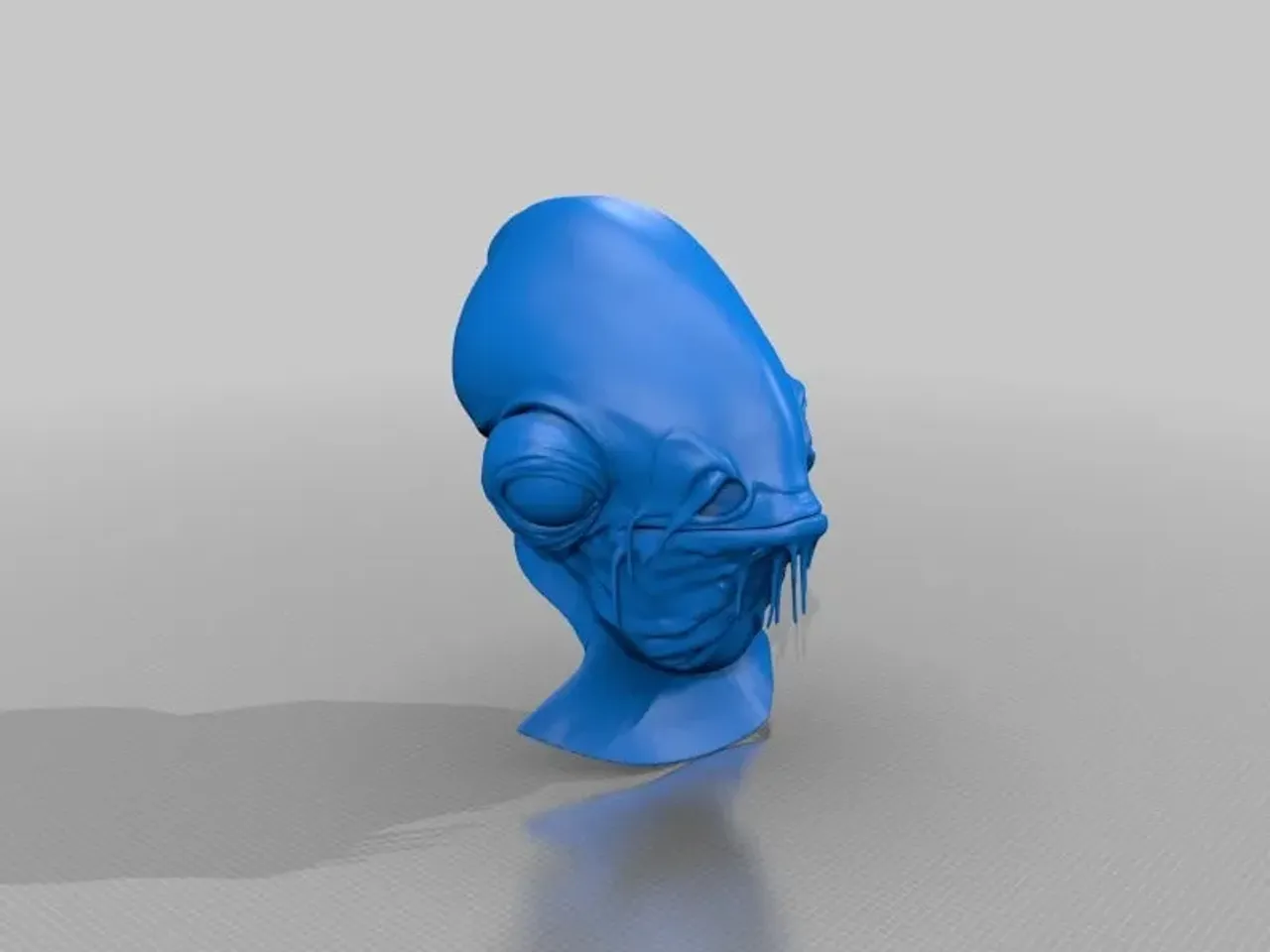 SW Admiral Ackbar Bust / Head and Body by Jace1969 | Download free STL ...