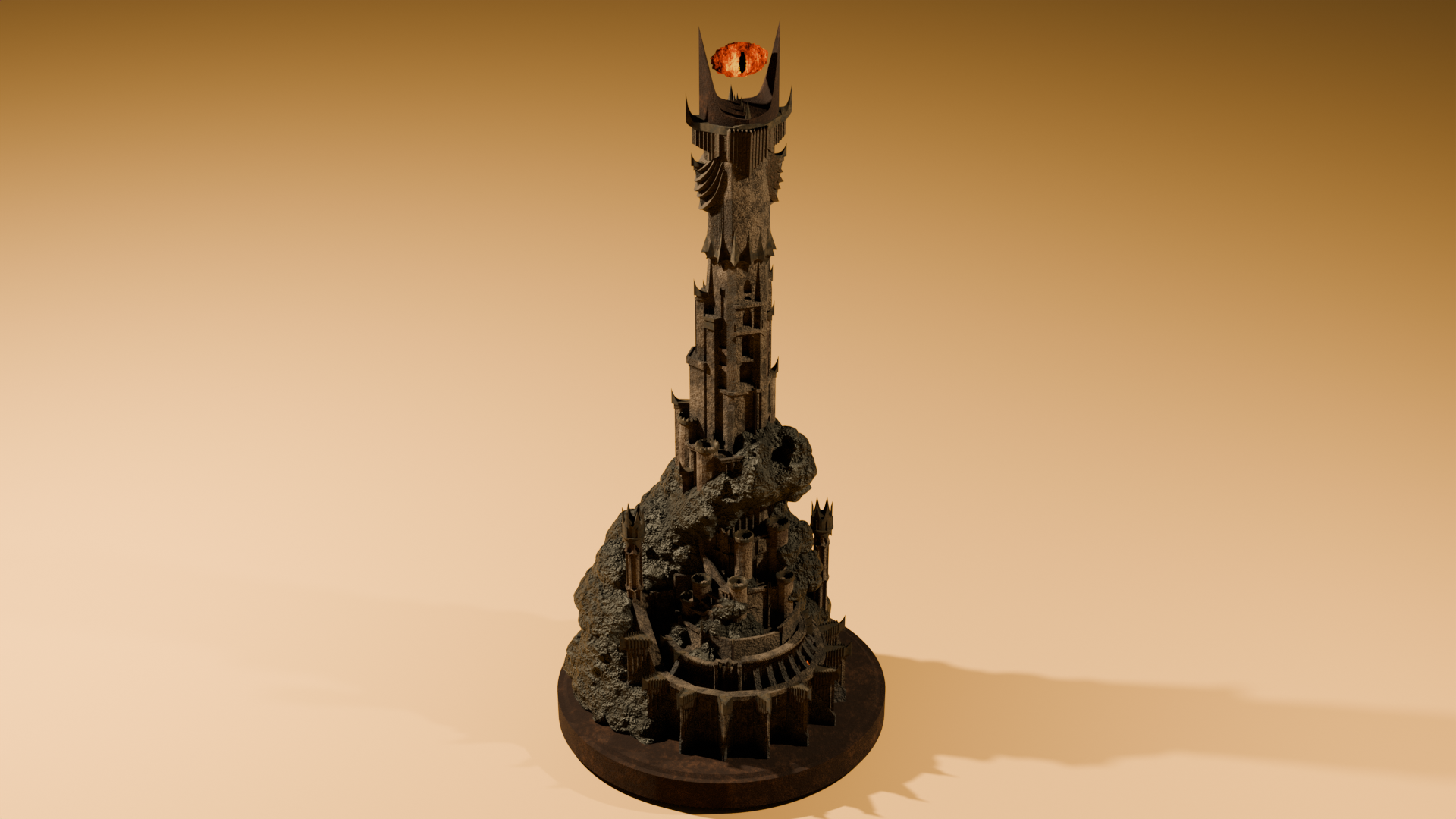Barad-Dur of the 3rd Age (Greater Detail) | Middle Earth