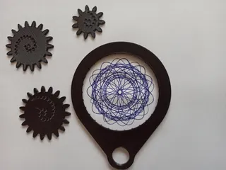 Spirograph by Matt Thibs, Download free STL model