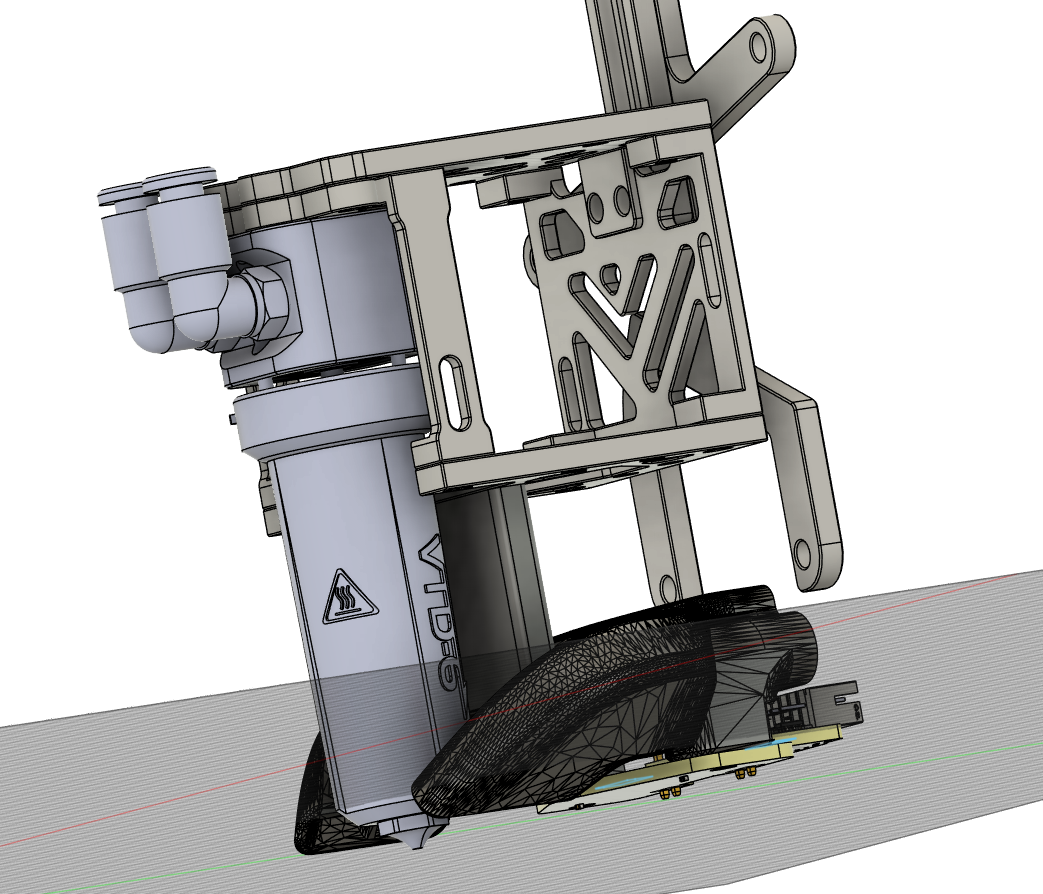 VZ Bot CNC Printhead Cratographer Spacer