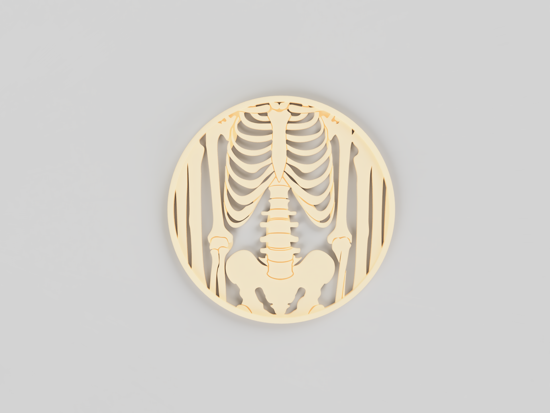 Skeleton Bones Coaster