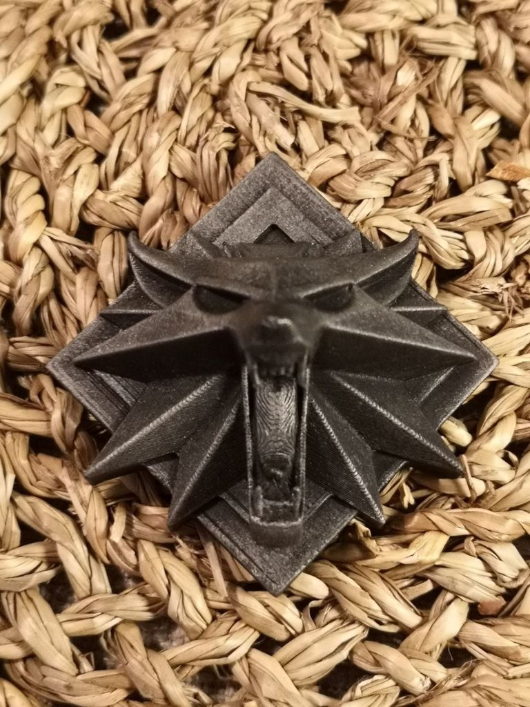 Witcher Wolf School Medallion Magnet