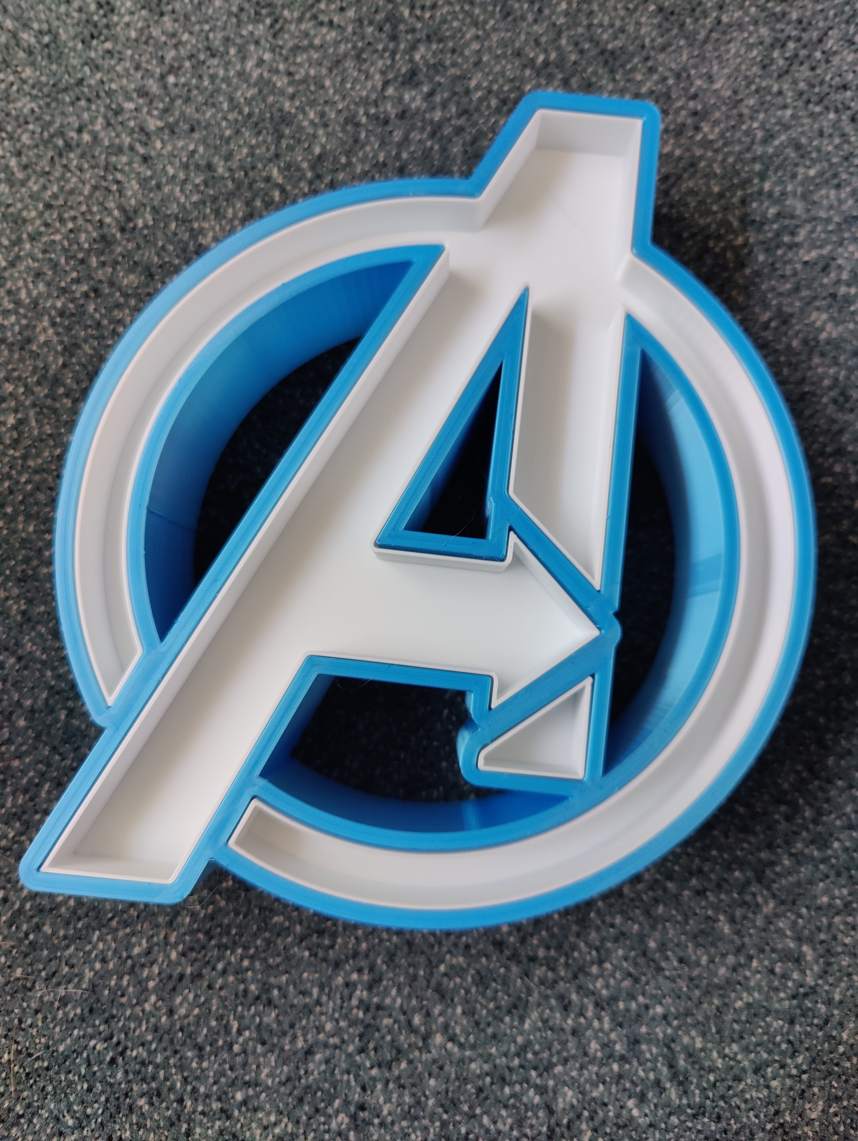 Avengers 3D LED Logo