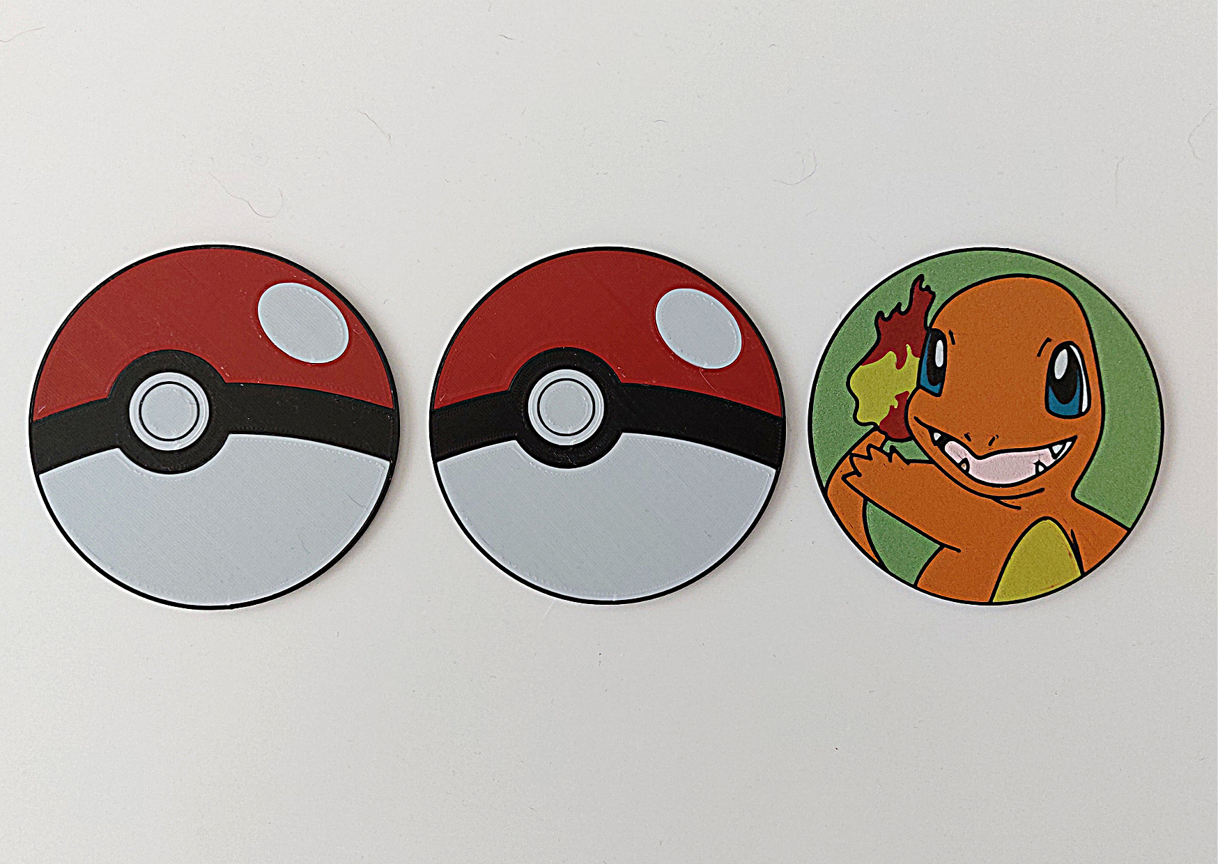 Miniatura 4 do modelo 3D Pokemon Starter Surprise Coasters