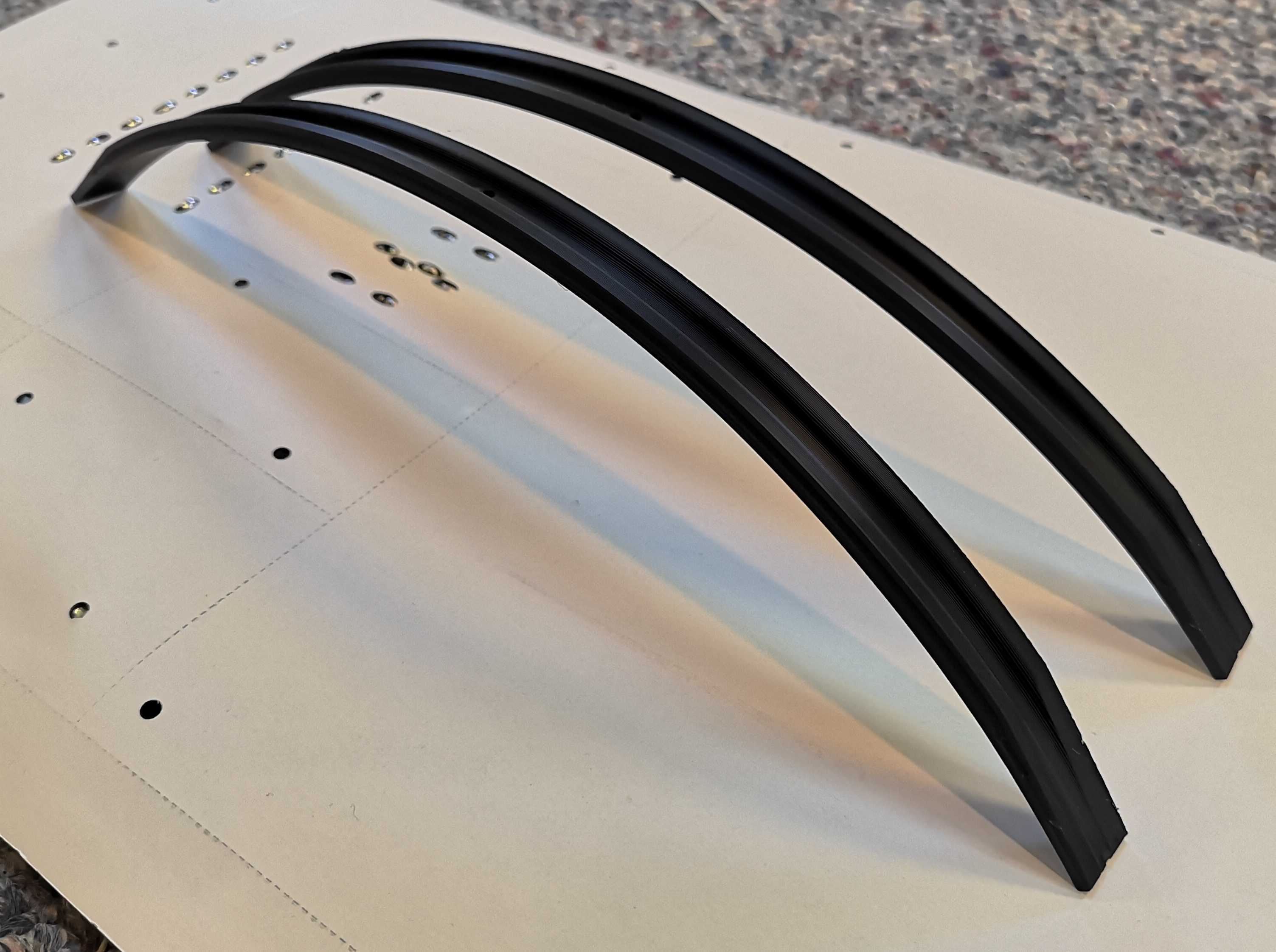 Drywall 90 degree curved/fillet ceiling support boning rib par gexgecko ...