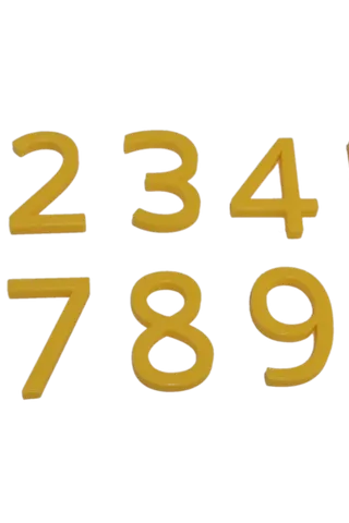 Numbers by vcernik | Download free STL model | Printables.com