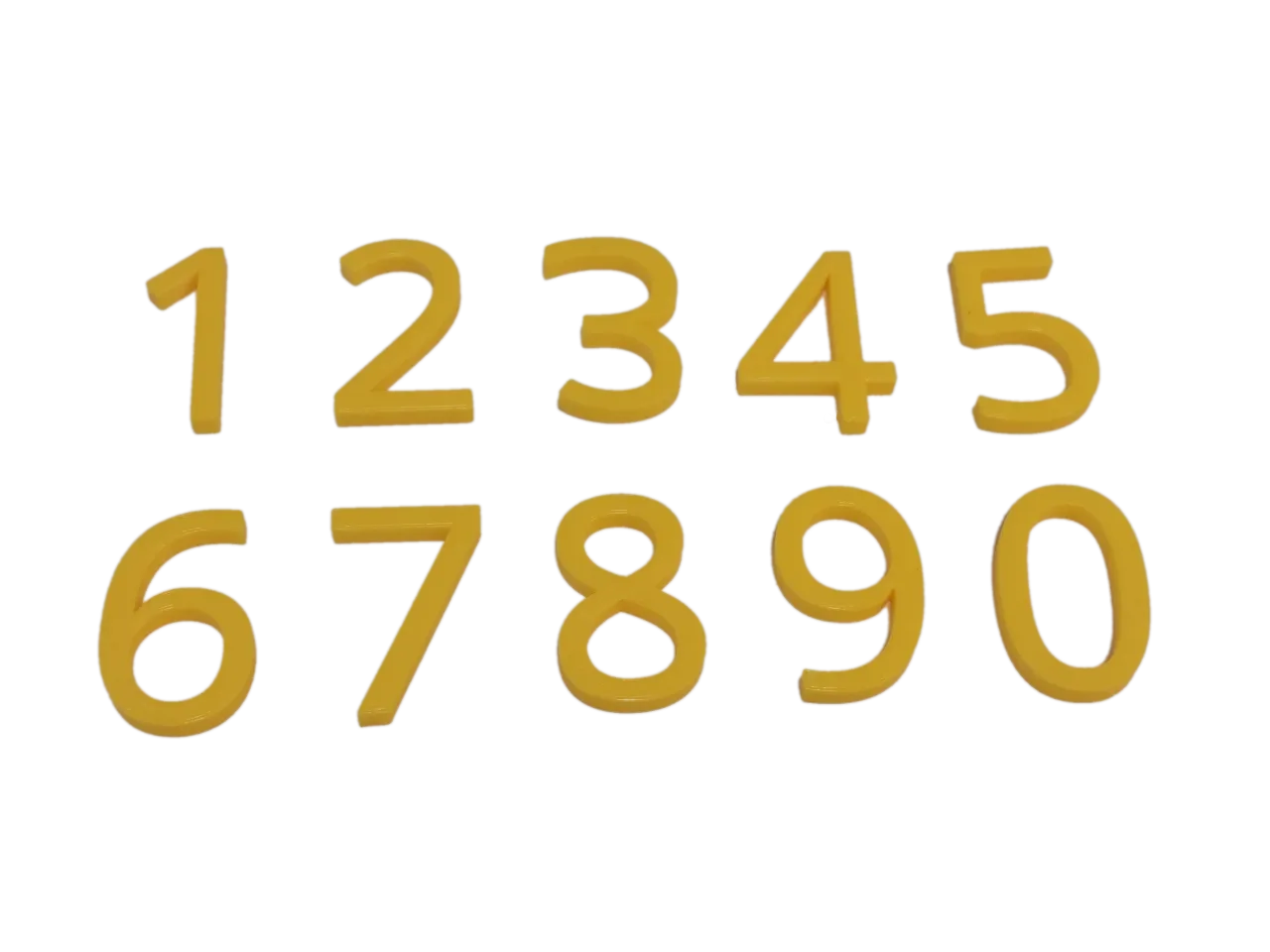 Numbers by vcernik | Download free STL model | Printables.com