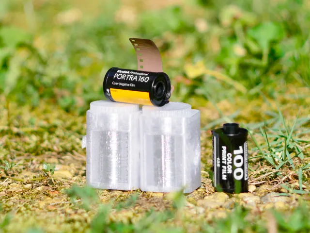 Modular Snap-Together 35mm Film Storage Boxes