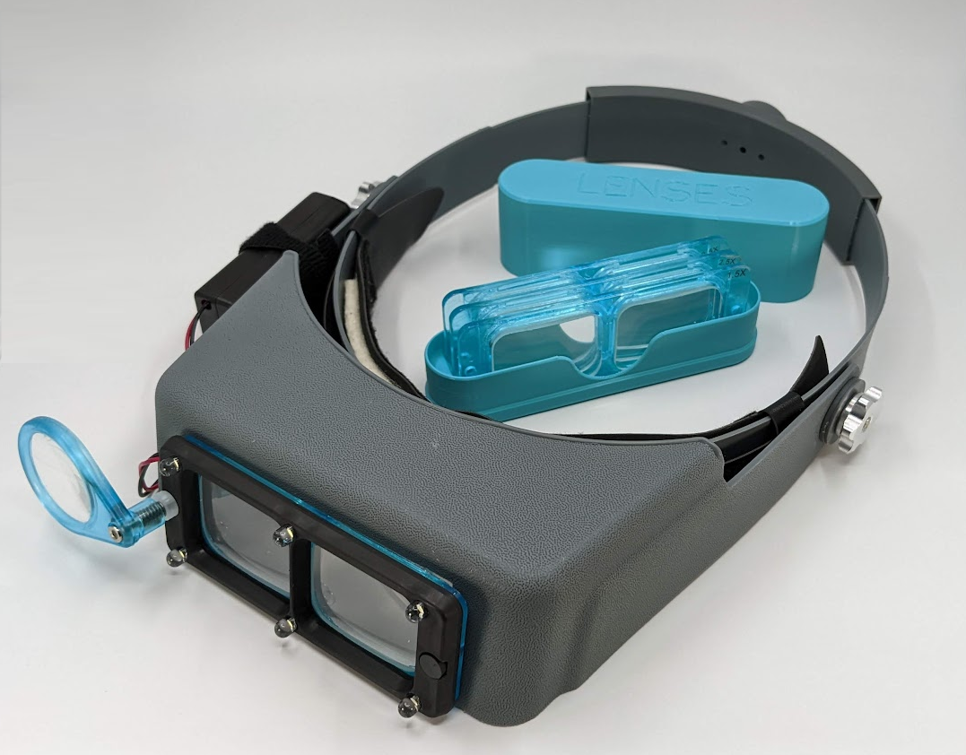 Lens Holder for Headband Magnifiers