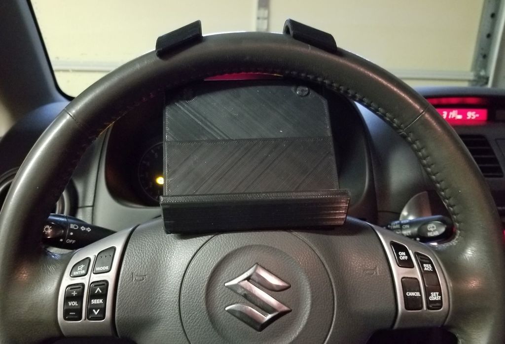Steering Wheel Phone Holder (remix)
