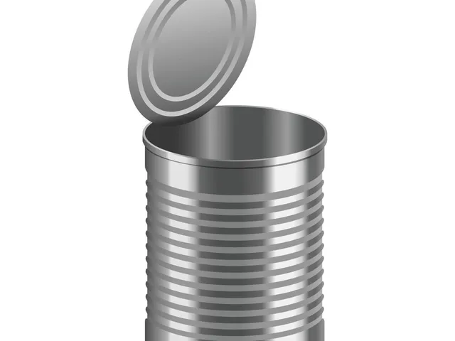 Opened food can