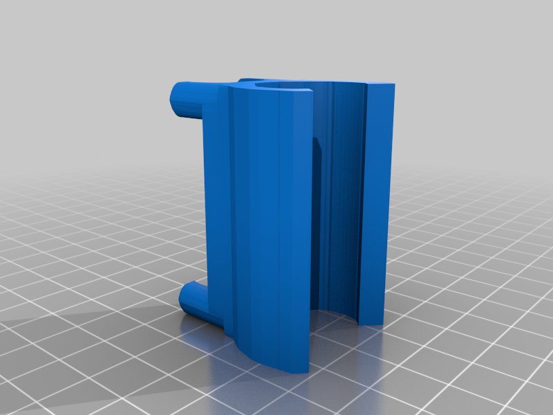 Clip to hold Universal Tripod Mount on tripod leg by Sadet Download