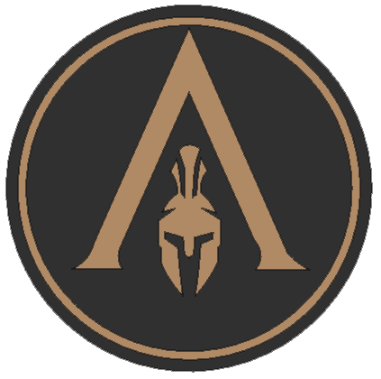 Assassin's Creed Odyssey Coaster Logo