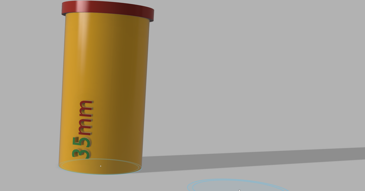 35mm Film canister by Luke | Download free STL model | Printables.com