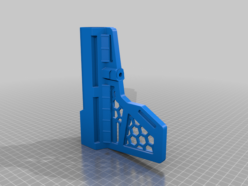 Adjustable Hex Blade by poolboy97 | Download free STL model ...