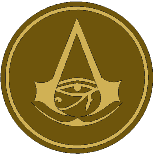 Assassin's Creed Origins Logo Coaster