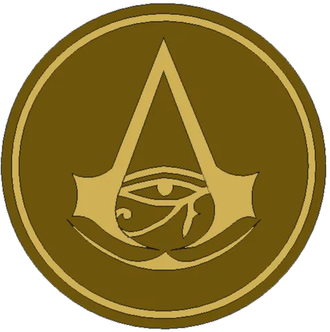 Assassin's Creed Origins Logo Coaster