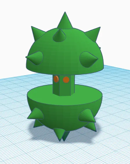 Super Metroid Spore Spawn by iyersmith | Download free STL model