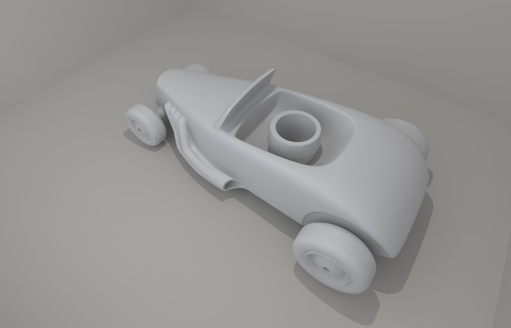 Hot Rod Balloon Rocket Car by VF | Download free STL model | Printables.com
