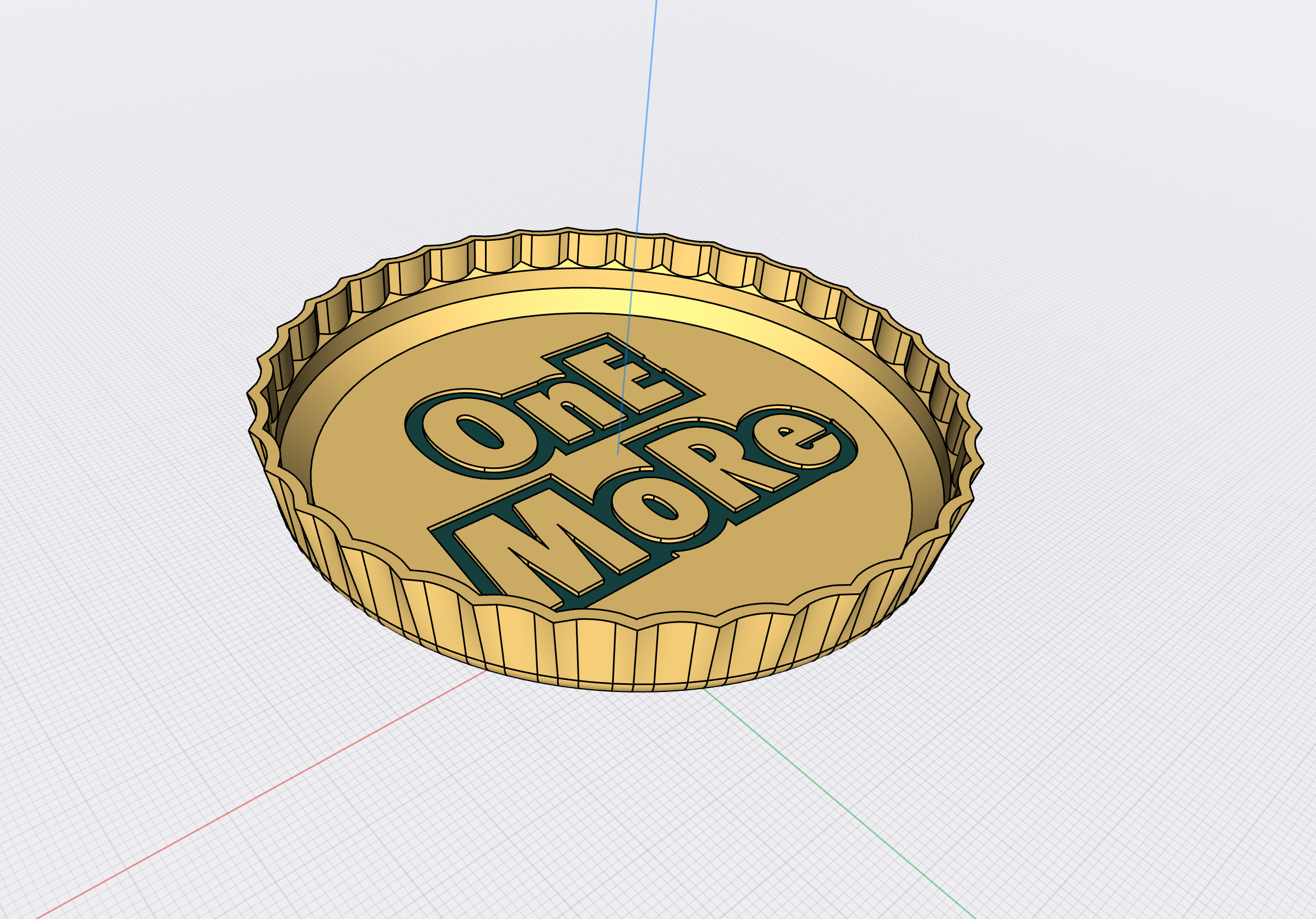 Beer Cap Coaster