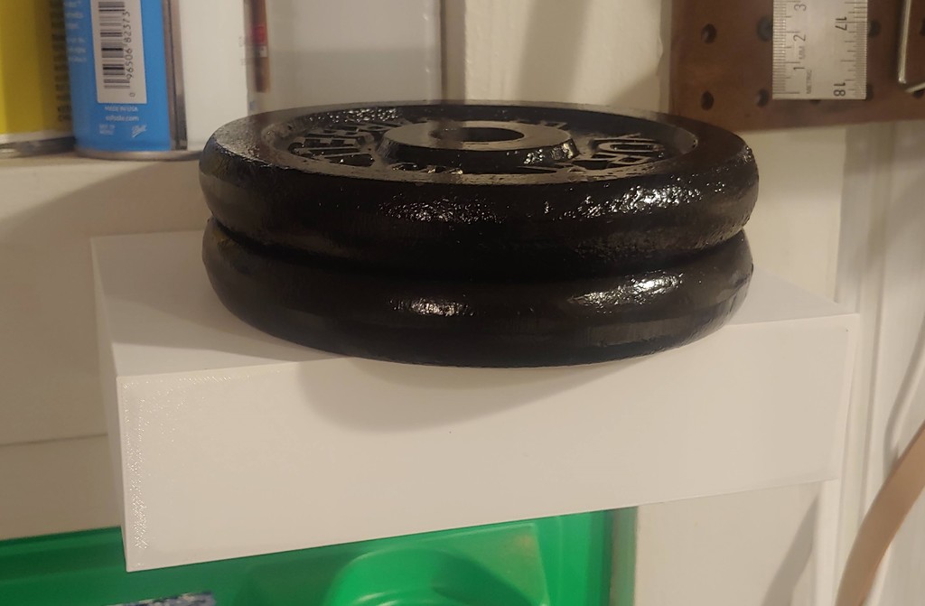 Miniatura 2 do modelo 3D Floating shelf
