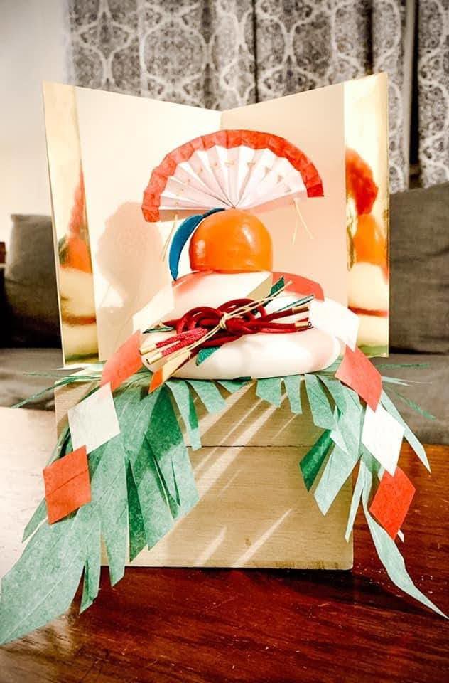 Japanese New Year Decoration - Kagami Mochi