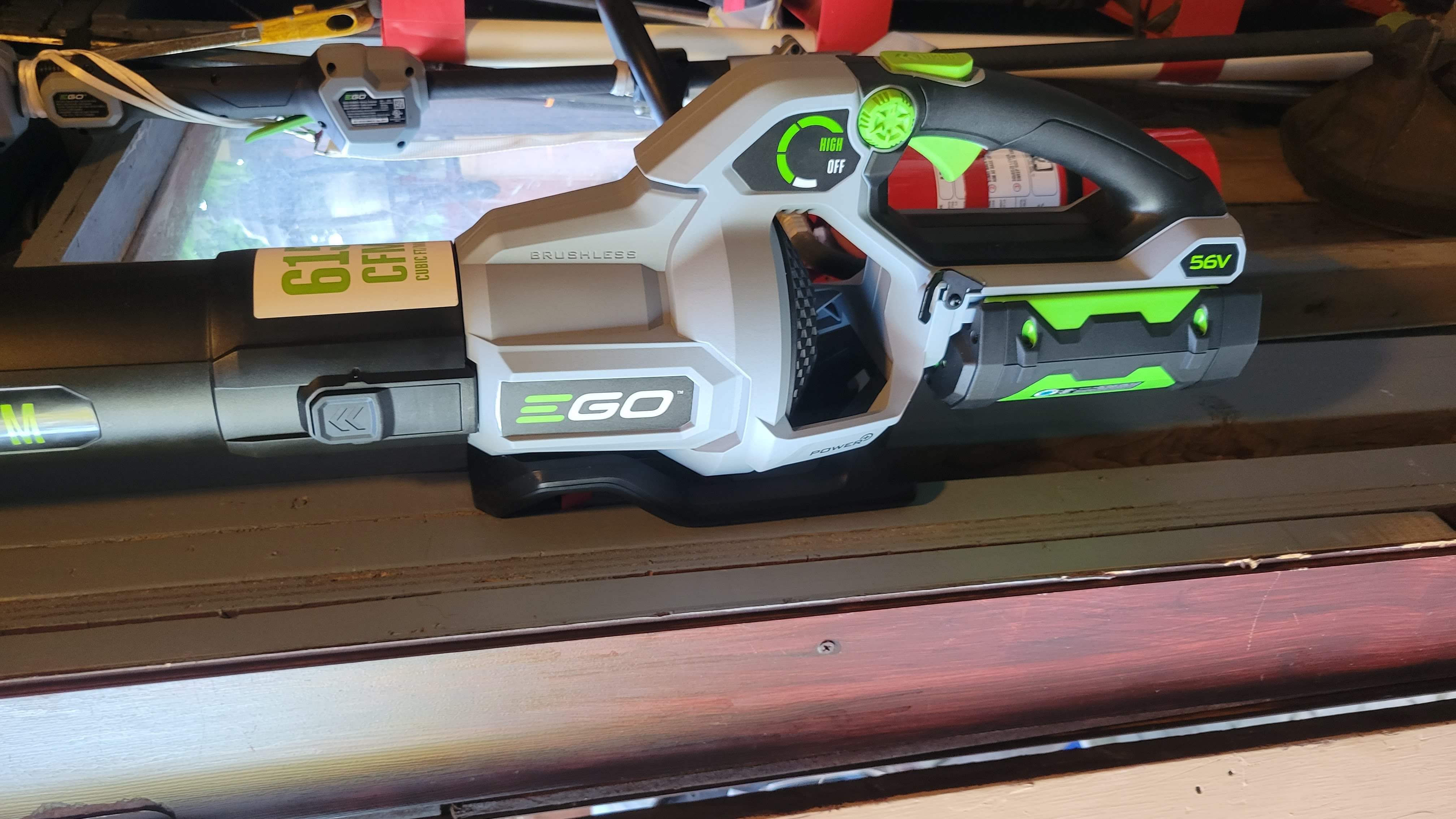 Ego Blower Wall Mount Bracket 615CMF by blinkz Download free STL