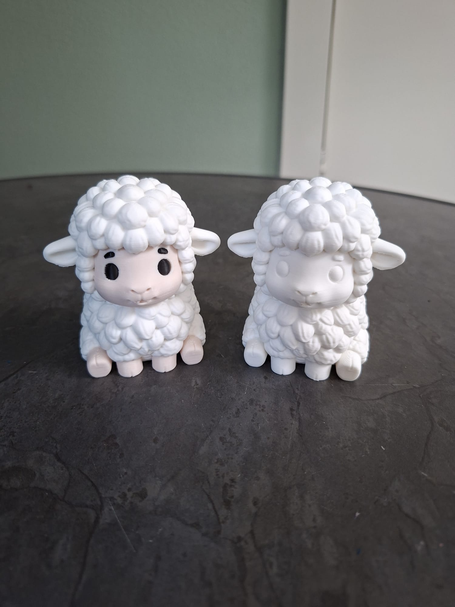 Cute Fluffy Sheep – Adorable Farm Figurine