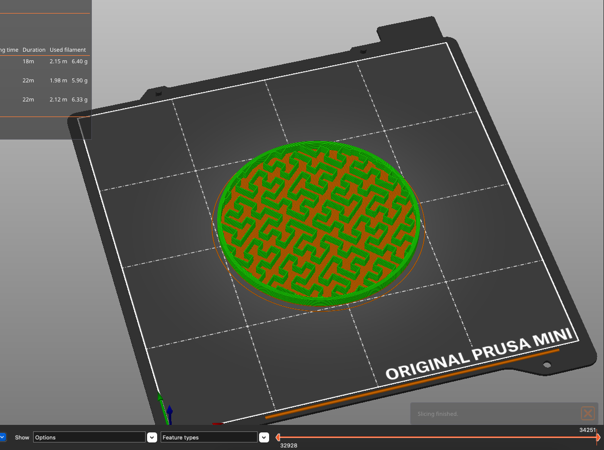 Miniatura 4 do modelo 3D Infill Coasters