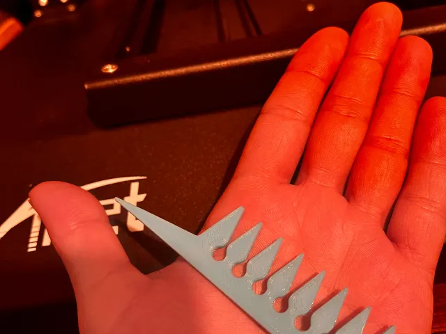 Wave comb