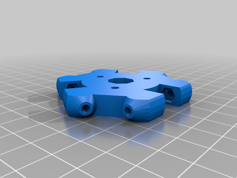 Miniatura 4 do modelo 3D Paste extruder tip mount for Kossel Mini
