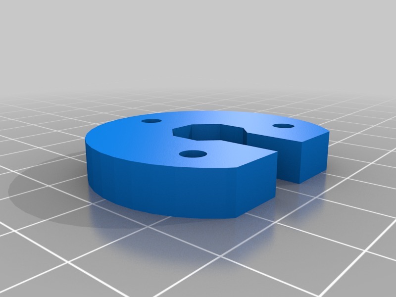 Miniatura 5 do modelo 3D Paste extruder tip mount for Kossel Mini