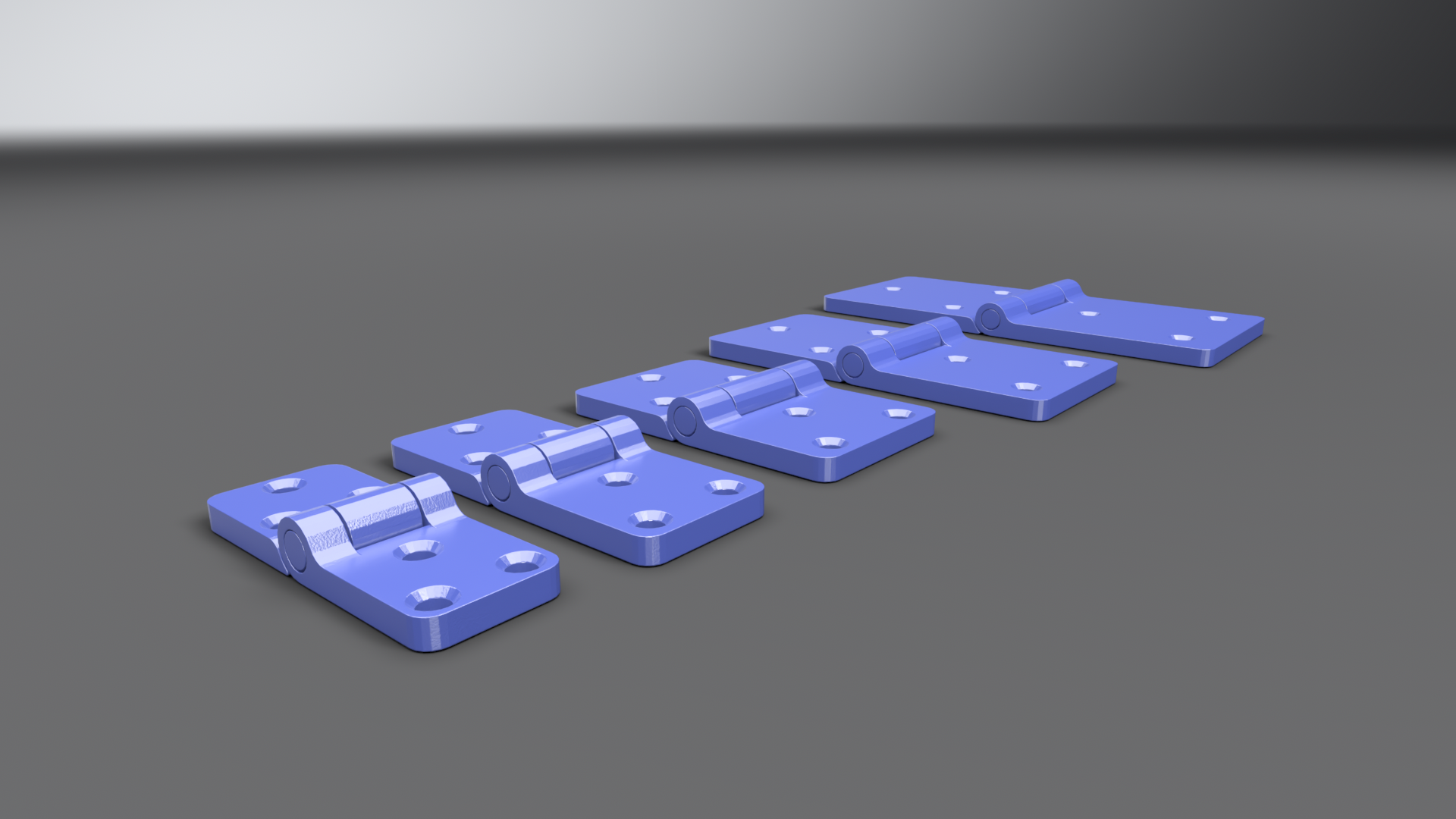 Parametric Hinges (print in place)