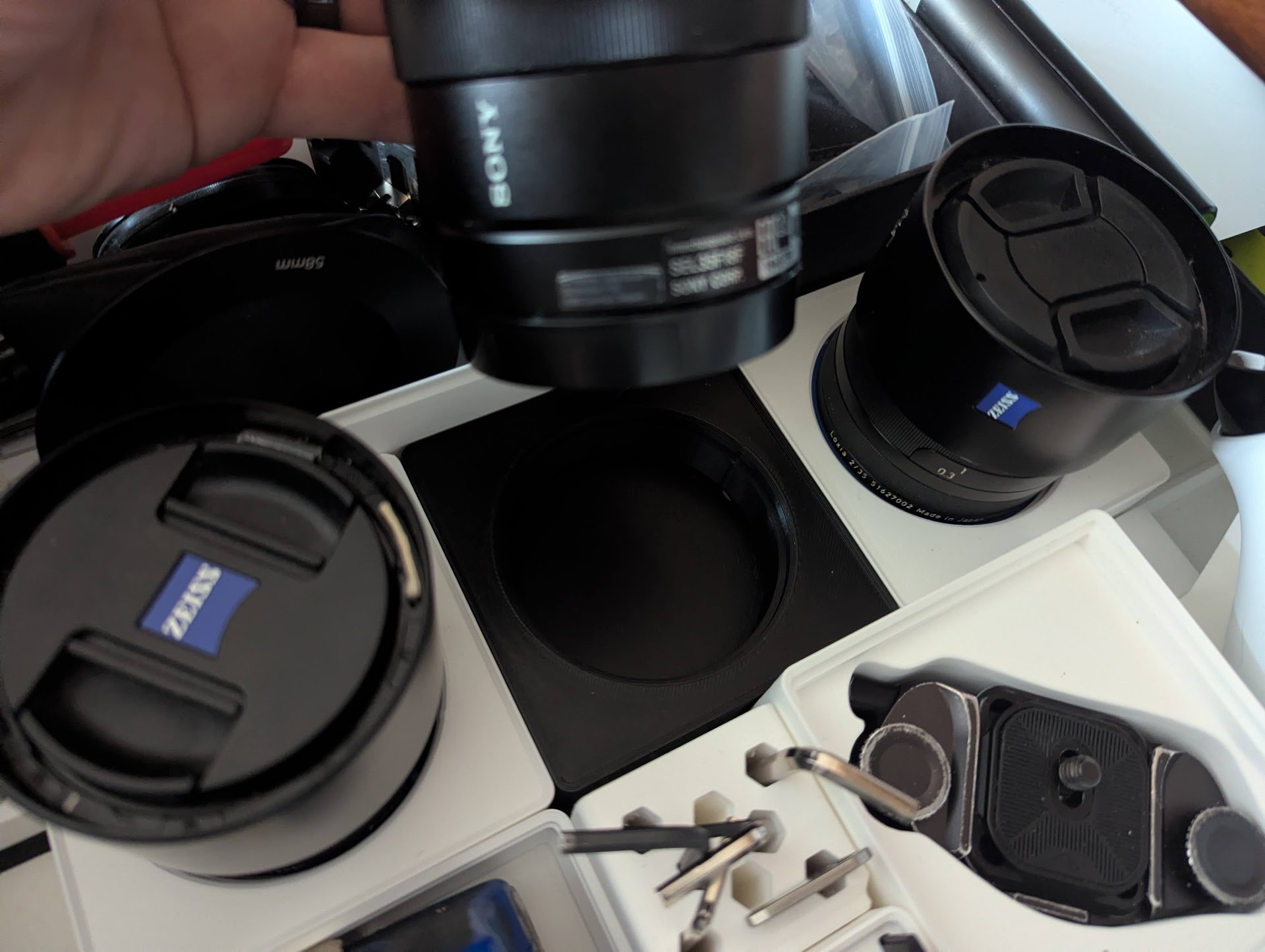Sony E-Mount ultra thin for Gridfinity Holder