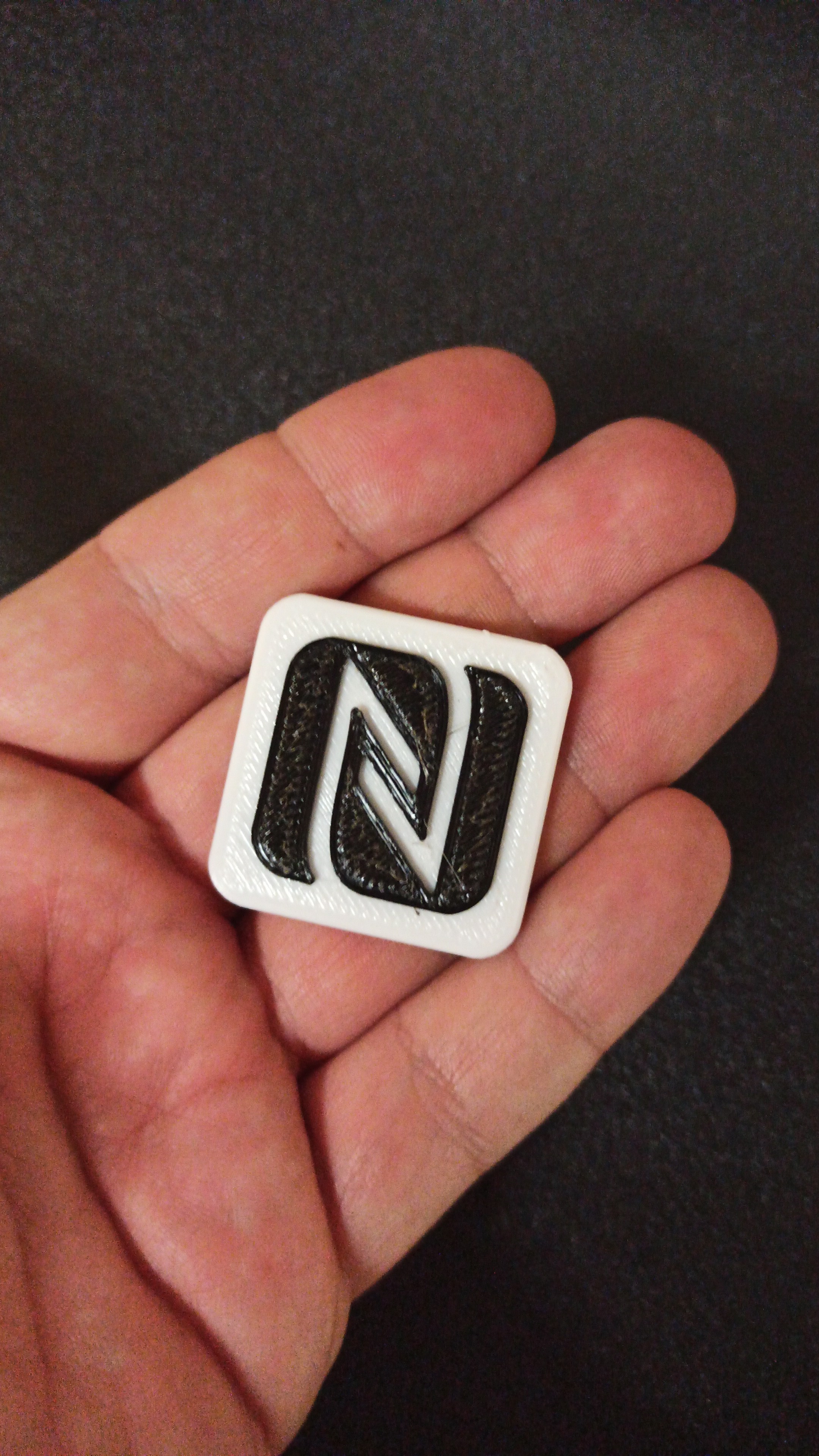 Simple NFC Tag for 25mm diameter ntag