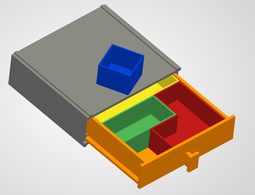 Customizable Organizer Drawer System - C.O.D.S. - No Supports