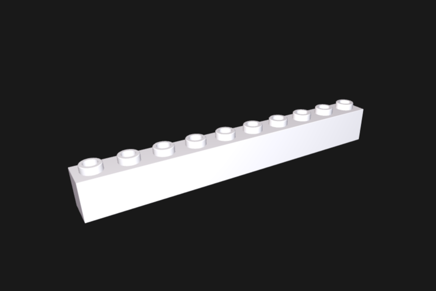 Brick System Collection (Series 01) | 1x1 to 1x10