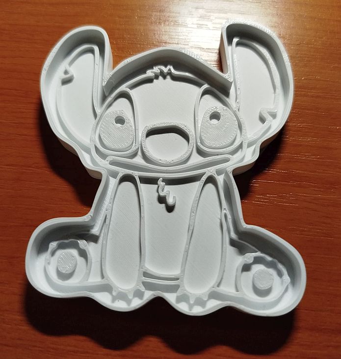 Clay stamps - Stitch