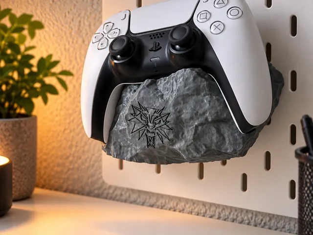 The Witcher Wild hunt — PS5 controller DualSense _ Ikea Skadis