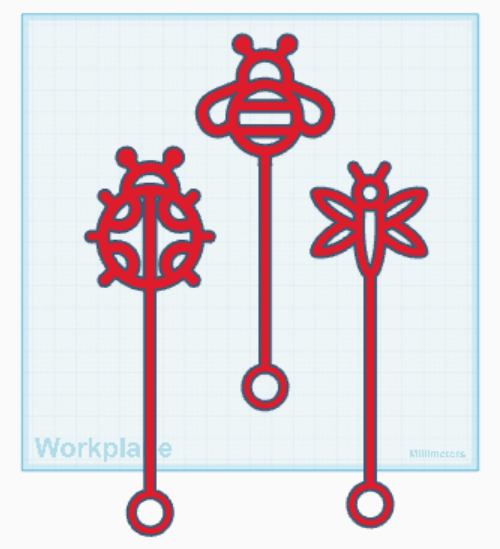 Miniatura 2 do modelo 3D Bug Bubble Wands