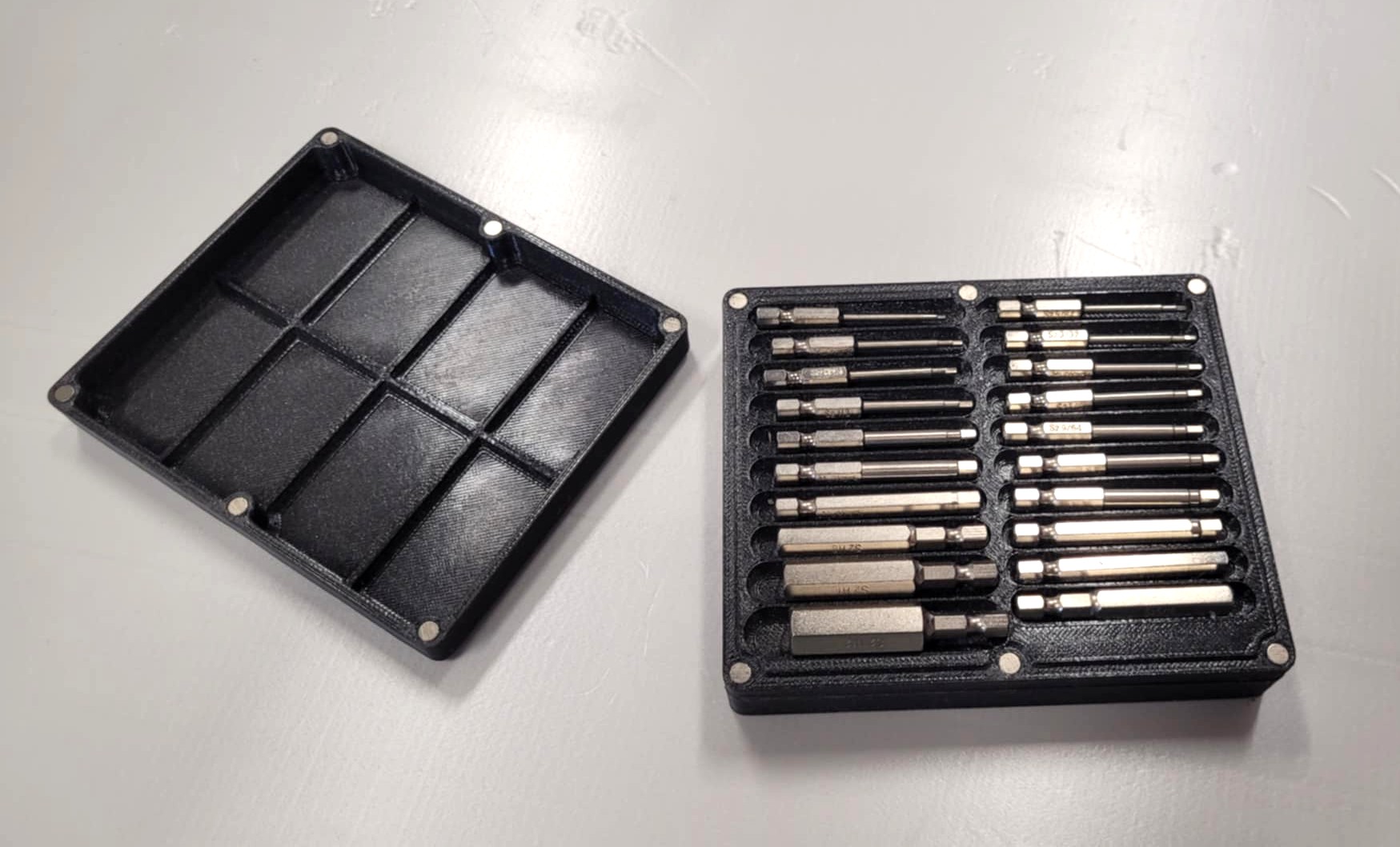 Miniatura 2 do modelo 3D Hex bits case