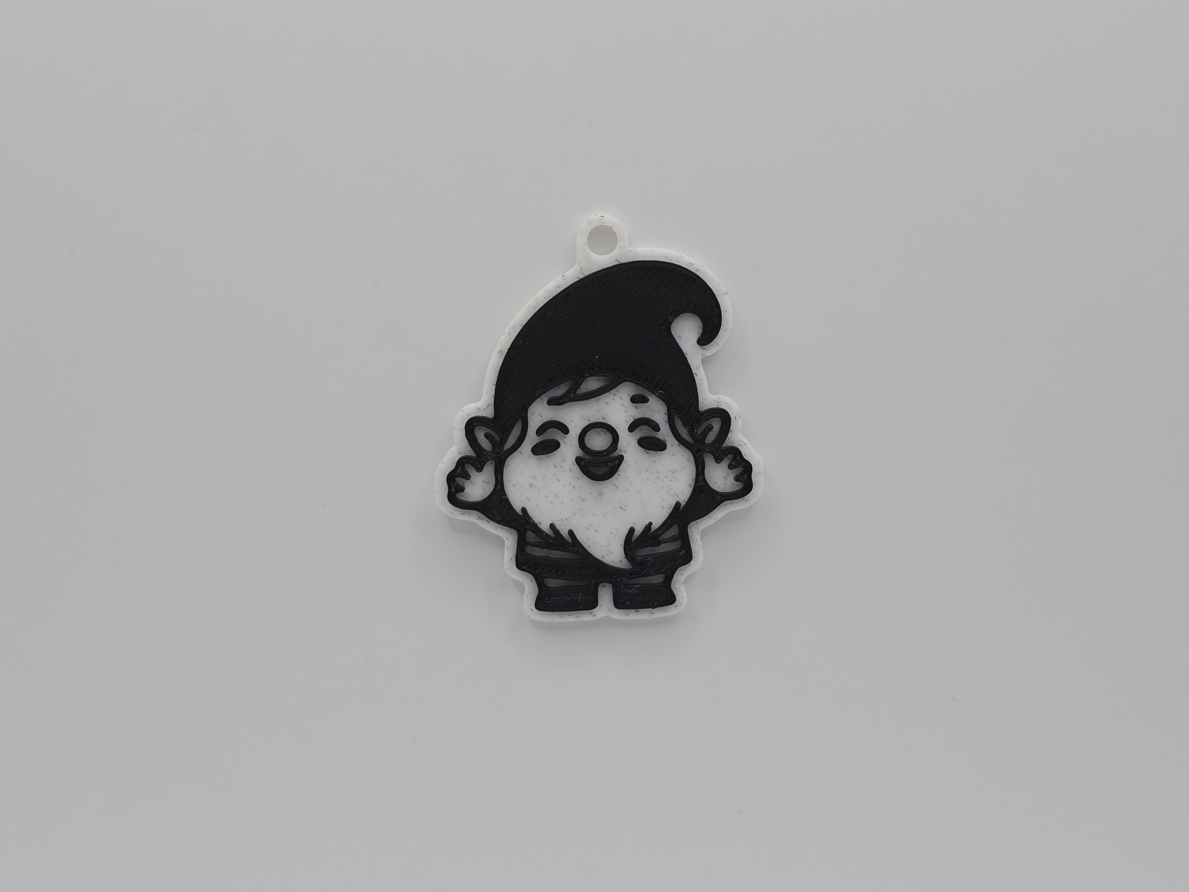 Cute Gnome Keychain