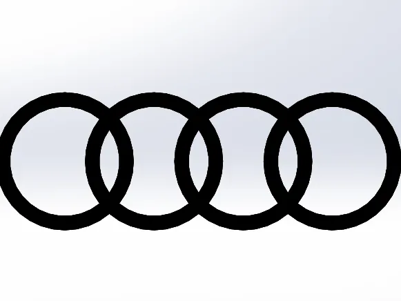 Audi keychain